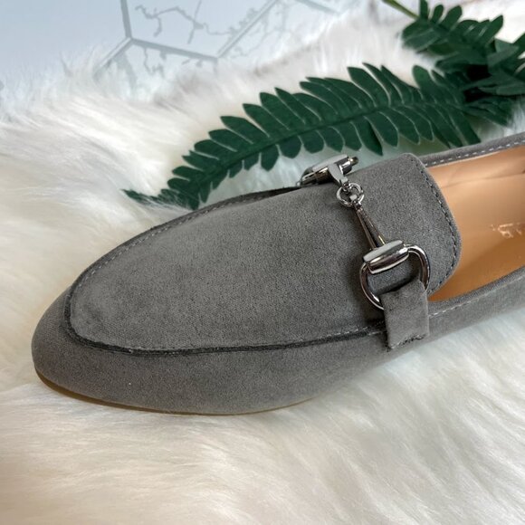 GREY SUEDE LOAFERS - Picture 5 of 7